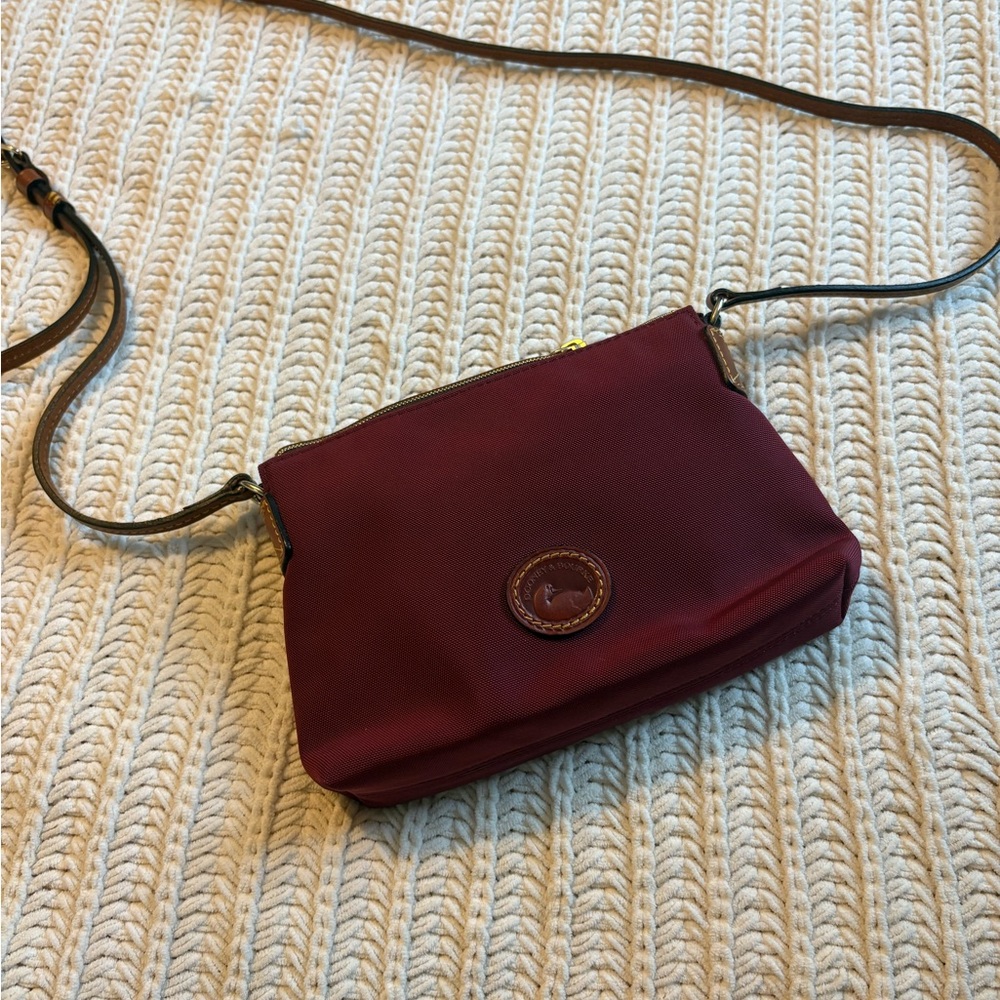 Dooney & Bourke Burgundy Crossbody Bag